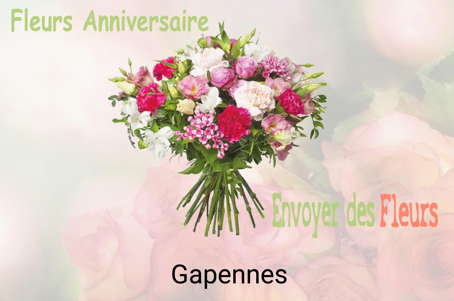 Bouquet de fleurs d’anniversaire livré à Gapennes